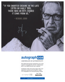George Jung Signed Autograph 8x10 Photo Blow Movie Coke Smuggler ACOA COA