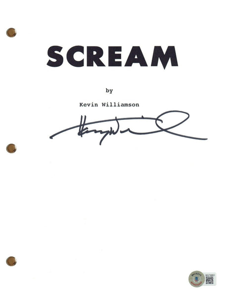 Henry Winkler Signed Autograph Scream Movie Script Screenplay Horror Beckett COA