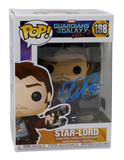Chris Pratt Signed Funko Pop Star-Lord Guardians of The Galaxy 2 198 Beckett COA