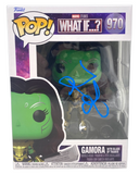 Zoe Saldana Signed Gamora Funko Pop What If Guardians of The Galaxy Beckett COA