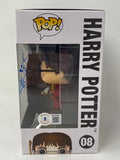 Daniel Radcliffe Harry Potter Signed Autograph Funko Pop #08 Beckett COA
