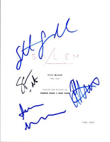 SALEM Cast Signed Autographed Pilot Script Janet Montgomery Shane West +2 COA VD
