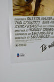 Cheech Marin & Tommy Chong Signed 12x18 Poster Up In Smoke Beckett BAS COA
