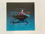 Roger Daltrey Signed Autographed The Who Tommy Orchestral CD Booklet Beckett COA