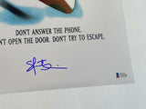 Skeet Ulrich Signed Autographed Scream 11x17 Movie Poster Photo Beckett BAS COA
