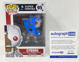 Joivan Wade Doom Patrol Signed Autograph Cyborg Funko Pop 95 ACOA COA