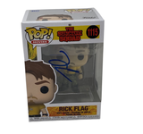 Joel Kinnaman Signed Autograph Funko Pop Rick Flag The Suicide Squad Beckett COA