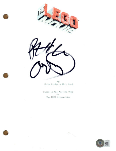 Lego Movie Script Pdf Phil Lord Signed Autograph The Lego Movie Movie Script Screenplay Beck ...