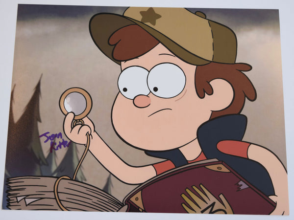 Jason Ritter Signed Autographed 11x14 Photo Gravity Falls Dipper Pines COA