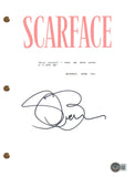 Steven Bauer Signed Autograph Scarface Movie Script Screenplay Beckett COA