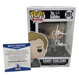 James Caan Signed Autographed Funko Pop Sonny Corleone The Godfather Beckett COA