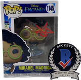 Stephanie Beatriz Signed Mirabel Madrigal Encanto Funko Pop Figure Beckett COA