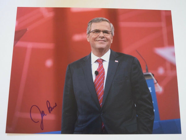 Jeb Bush Signed Autographed 11x14 Photo 2016 Presidential Candidate COA VD