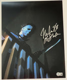 Nick Castle Signed Autographed 11x14 Photo Halloween Michael Myers Beckett COA