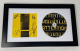 Shinedown Band Signed Autographed Attention Attention Framed CD Display ACOA COA