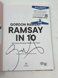 Gordon Ramsay Signed Autographed Ramsay In 10 Hardcover Book Chef Beckett COA
