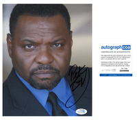 Petri Hawkins-Byrd Signed Autographed 8x10 Photo Judge Judy Bailiff ACOA COA