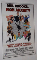 Mel Brooks Signed Autographed HIGH ANXIETY 11x17 Photo Poster Beckett BAS COA