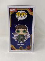 Alfred Molina Signed Autograph Spider-Man Doc Ock Funko Pop 1163 Beckett COA