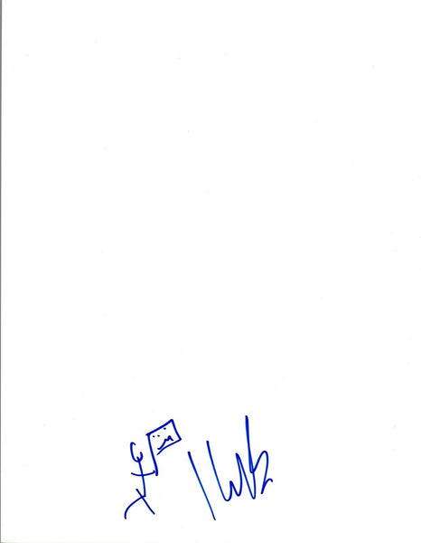 Ike Barinholtz Signed Autograph Hand Drawn Sketch Suicide Squad COA VD