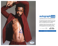 LaKeith Stanfield Signed 8x10 Photo Atlanta Get Out Actor Shirtless ACOA COA