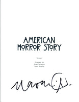 Naomi Grossman Signed Autographed AMERICAN HORROR STORY Pilot Script COA VD