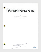 Sofia Carson Signed Autographed Descendants Movie Script Screenplay ACOA COA