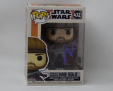 Alden Ehrenreich Signed Autograph Funko Pop Star Wars Han Solo 472 Beckett COA