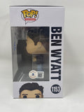 Adam Scott Signed Autograph Ben Wyatt Parks and Recreation Funko Pop Beckett COA