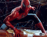 Tobey Maguire Signed Autograph Spider-Man 8x10 Photo Marvel Beckett COA LOA