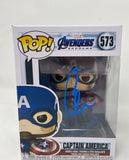 Chris Evans Signed Autograph Funko Pop Captain America Avengers Endgame ACOA COA