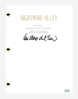 Guillermo Del Toro Signed Autographed Nightmare Alley Script Screenplay ACOA COA