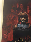 James Wan & Judy Spera Warren Annabelle Comes Home Signed 11X17 Photo Poster COA