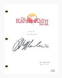 Ralph Macchio Signed Autograph The Karate Kid Part II 2 Movie Script ACOA COA