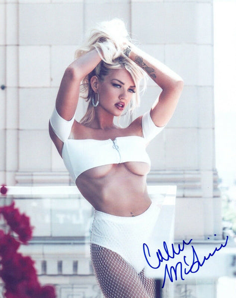Colleen McGinnis Signed Autograph 8x10 Photo Sexy Model COA