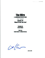 Michael Kostroff Signed Autograph THE WIRE Pilot Script Maurice Levy COA