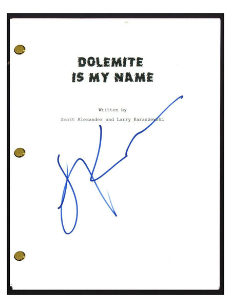 Larry Karaszewski Signed Autograph DOLEMITE IS MY NAME Movie Script Writer COA