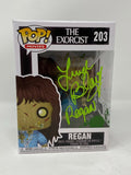 Linda Blair Signed Autograph The Exorcist Funko Pop Figure Regan Beckett BAS COA