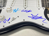 Maneskin Band Signed Autographed Electric Guitar x4 Damiano Vic Thomas Ethan COA