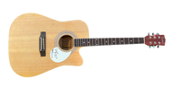 Waylon Jennings Signed Autograph Full Size Acoustic Guitar Country ACOA COA