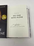Mark Messier Signed Autographed No One Wins Alone Hardcover 1st Edition Book COA
