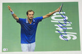 Daniil Medvedev Signed 12x18 Poster Photo 2021 US Open Winner Tennis Beckett COA