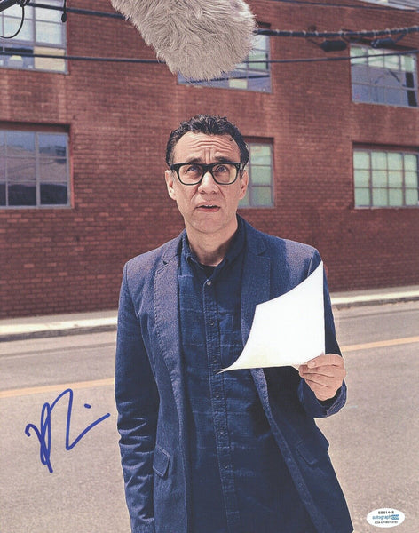 Fred Armisen Signed Autographed 11x14 Photo Portlandia The Smurfs ACOA COA