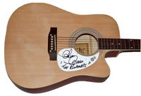 Cherie Currie The Runaways Signed Autographed Acoustic Guitar Beckett COA