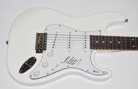 Matty Healy The 1975 Matt Signed Autographed Electric Guitar Beckett BAS COA