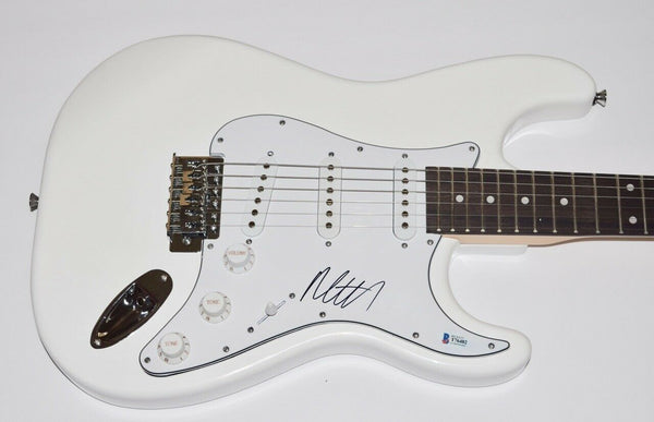 Matty Healy The 1975 Matt Signed Autographed Electric Guitar Beckett BAS COA
