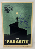 Bong Joon-ho Signed Autographed Parasite Movie Poster 12x18 Director Beckett COA