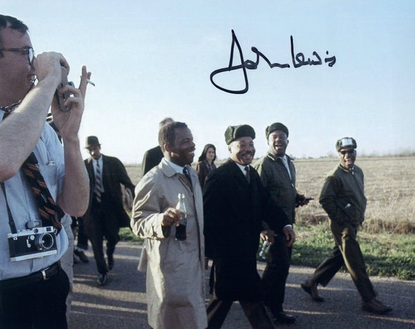 John Lewis Signed Autograph 8x10 Photo Civil Rights Martin Luther King MLK COA