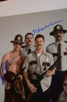 Super Troopers 2 Cast Signed Autographed 11x14 Photo Broken Lizard x5 COA