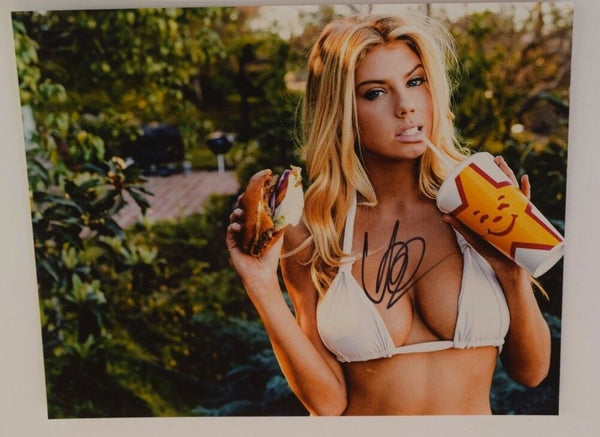 Charlotte McKinney Signed Autographed 11x14 Photo Sexy Hot Model COA VD